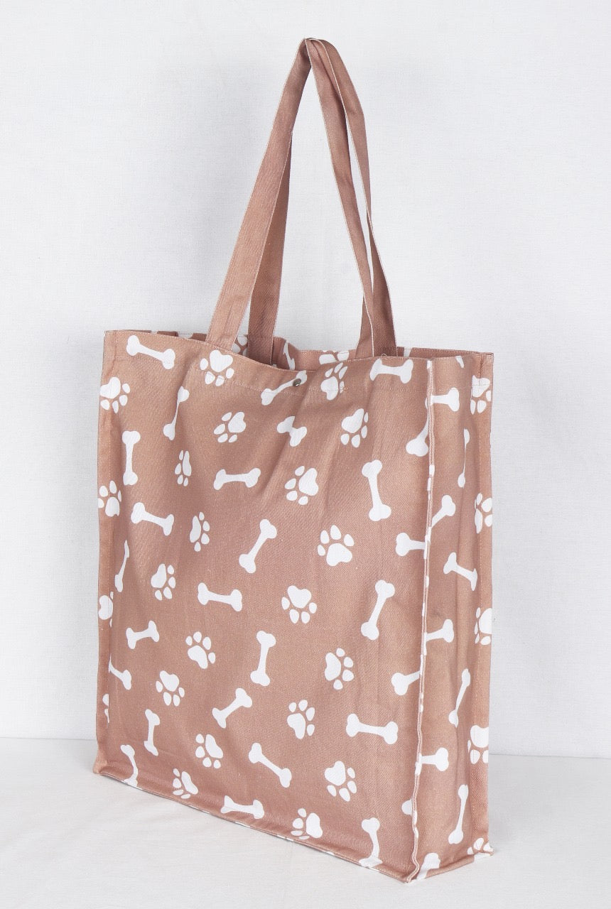 Tote Bag paws & bones
